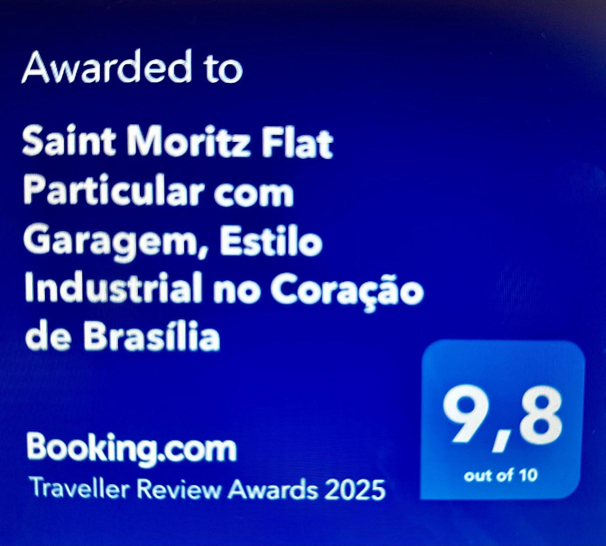 Апартаменти Ed Saint Moritz, Flat Com Garagem 01, Shn No Coracao De Бразиліа Екстер'єр фото