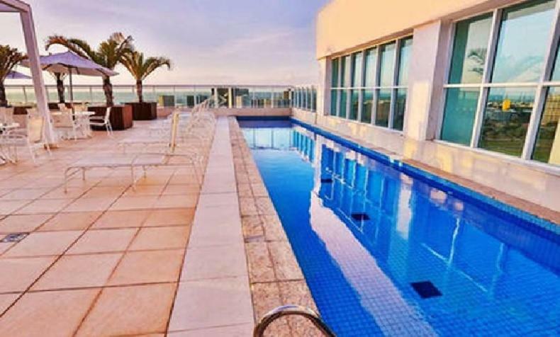Апартаменти Ed Saint Moritz, Flat Com Garagem 01, Shn No Coracao De Бразиліа Екстер'єр фото