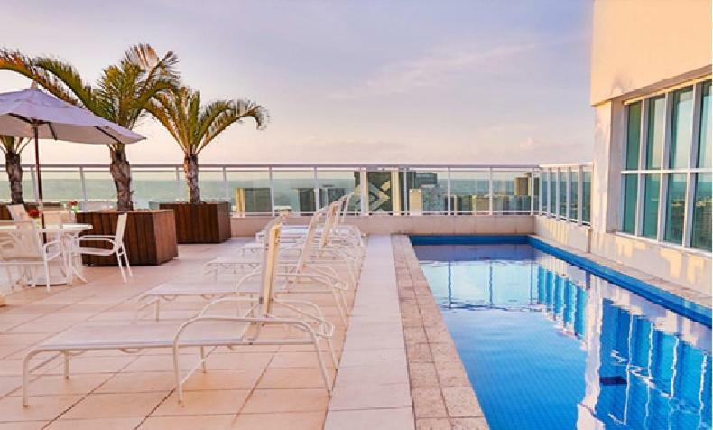 Апартаменти Ed Saint Moritz, Flat Com Garagem 01, Shn No Coracao De Бразиліа Екстер'єр фото